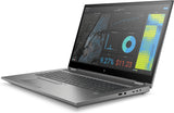 HP ZBook Fury 17 G7 Intel® Core™ i7 i7-10850H Mobile workstation 43.9 cm (17.3") 4K Ultra HD 32 GB DDR4-SDRAM 256 GB SSD NVIDIA Quadro T1000 Wi-Fi 6 (802.11ax) Windows 10 Pro Grey