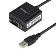 StarTech.com 6ft (1.8m) 1-Port FTDI USB to Serial RS232 Adapter Cable with COM Retention, USB to RS232 Adapter - TAA