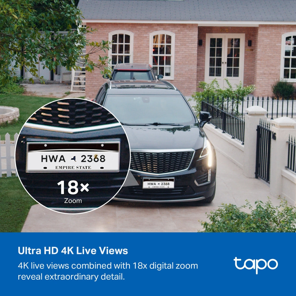 TP-Link Tapo Enhanced AI Solar Security Camera Ultra