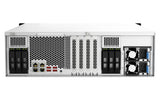 QNAP TS-h2287XU-RP NAS Rack (3U) Intel Xeon E E-2336 32 GB DDR4 0 TB QuTS hero Black, White