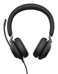 Jabra Evolve2 40 SE MS Stereo Headset Wired Head-band Calls/Music USB Type-C / USB Type-A Black