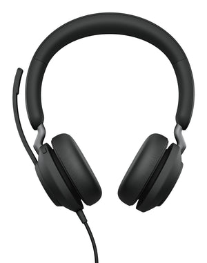 Jabra Evolve2 40 SE MS Stereo Headset Wired Head-band Calls/Music USB Type-C / USB Type-A Black