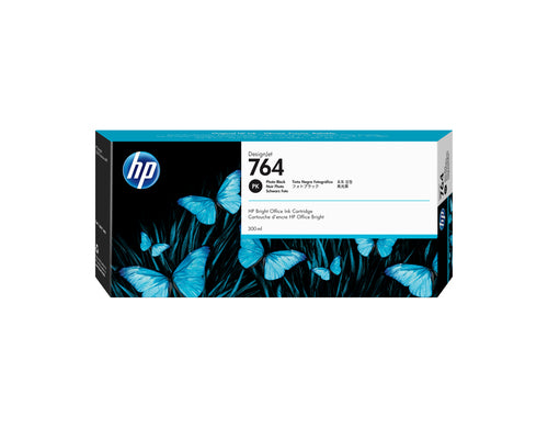 HP 764 300-ml Photo Black DesignJet Ink Cartridge
