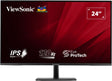 Viewsonic VA2456A-MHD computer monitor 61 cm (24") 1920 x 1080 pixels Full HD LED Black