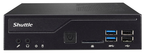 Shuttle XPС slim DH410 1.35L sized PC Black Intel H410 LGA 1200 (Socket H5)