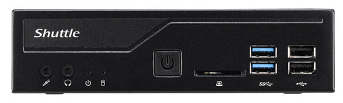 Shuttle XPС slim DH410 1.35L sized PC Black Intel H410 LGA 1200 (Socket H5)