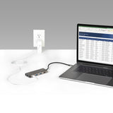 StarTech.com USB C Multiport Adapter - 10Gbps USB Type-C Mini Dock with 4K 30Hz HDMI - 100W Power Delivery Passthrough - 3-Port USB Hub, GbE - USB 3.1/3.2 Gen 2 Laptop Dock - 10" Cable