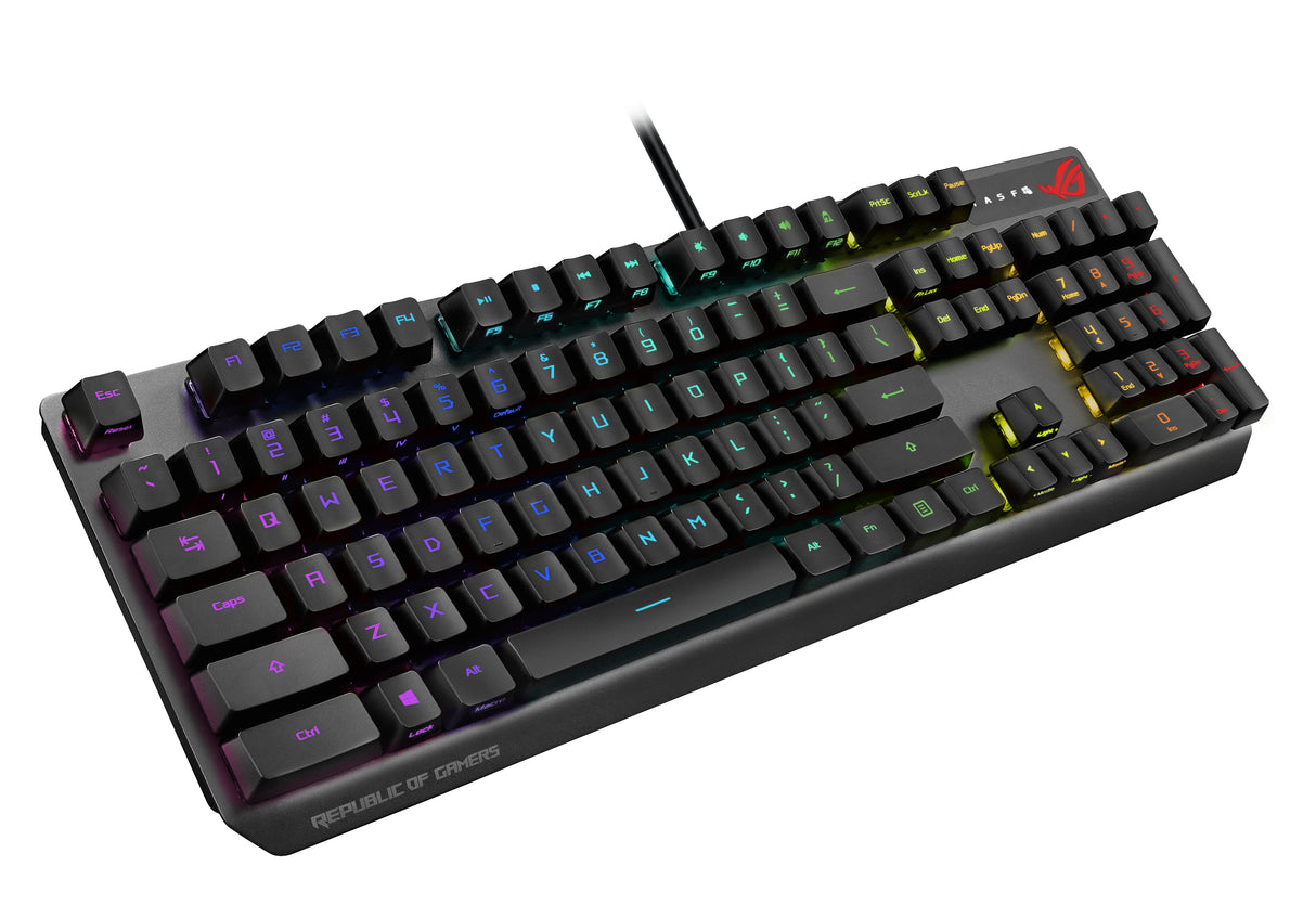 ASUS ROG Strix Scope RX keyboard Gaming USB QWERTY Black