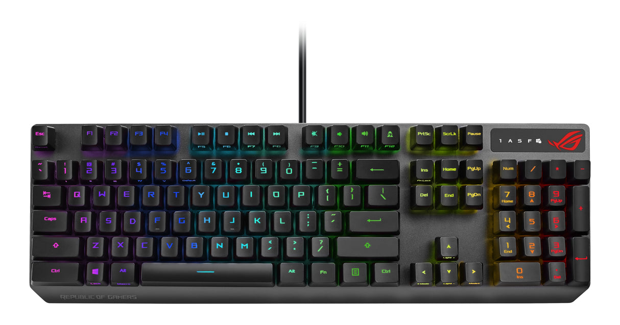 ASUS ROG Strix Scope RX keyboard Gaming USB QWERTY Black