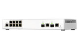 QNAP QSW-M2108-2C network switch Managed L2 2.5G Ethernet (100/1000/2500) Grey, White