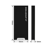 iStorage diskAshur M² SSD 2TB | Secure Portable Solid State Drive | FIPS 140-3 Level 3 Compliant | Common Criteria EAL 5+ | OS & Platform Independent |GDPR, TAA Compliant|Brute force hack defence | Dust/Water Resistant