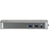 StarTech.com USB-C USB-A Dock - Hybrid Universal USB 3.0 Docking Station for USB-C or USB-A Laptop - Dual Monitor 4K 60Hz HDMI/DisplayPort - 6x USB-A, GbE - USB 5Gbps - Windows/Mac