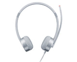 Lenovo 100 Headset Wired Head-band Office/Call center Silver