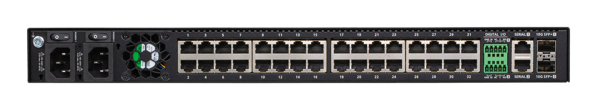 ATEN KG0032 KVM switch Rack mounting Black