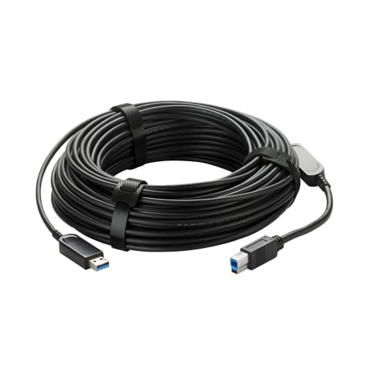 Vaddio 440-1005-067 USB cable USB 3.2 Gen 1 (3.1 Gen 1) 30 m USB A USB B 5 Gbit/s Black