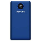 ADATA P20000QCD Lithium Polymer (LiPo) 20000 mAh Blue