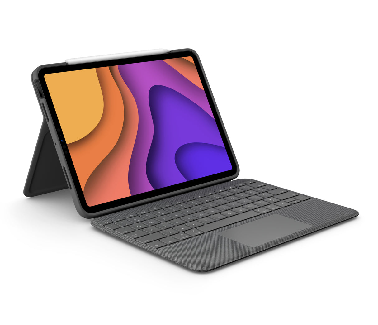 Logitech Folio Touch QWERTY English Smart Connector Grey