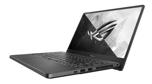 ASUS ROG Zephyrus G14 GA401QE-DB71-CA laptop AMD Ryzen™ 7 5800HS 35.6 cm (14") Wide Quad HD 16 GB DDR4-SDRAM 512 GB SSD NVIDIA GeForce RTX 3050 Ti Wi-Fi 6 (802.11ax) Windows 10 Home Grey