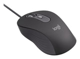Logitech M520 L mouse Office Ambidextrous USB Type-C Optical 4000 DPI