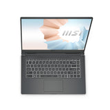 MSI Modern 15 A11M-201CA Intel® Core™ i7 i7-1165G7 Laptop 39.6 cm (15.6") Full HD 16 GB DDR4-SDRAM 512 GB SSD Wi-Fi 6 (802.11ax) Windows 10 Home Grey