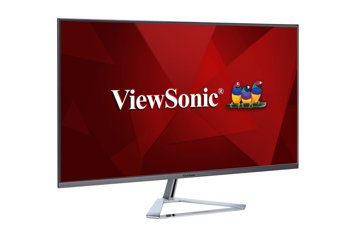 Viewsonic VX Series VX3276-mhd-2 computer monitor 81.3 cm (32") 1920 x 1080 pixels Full HD LED Silver