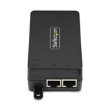 StarTech.com 1-Port 10Gbps PoE++ Injector, 60W, 2.5/5/10G Ethernet/10/100/1000M, PoE++ (802.3af/at/bt), Wall Mountable, Unmanaged Inline Power Over Ethernet, TAA