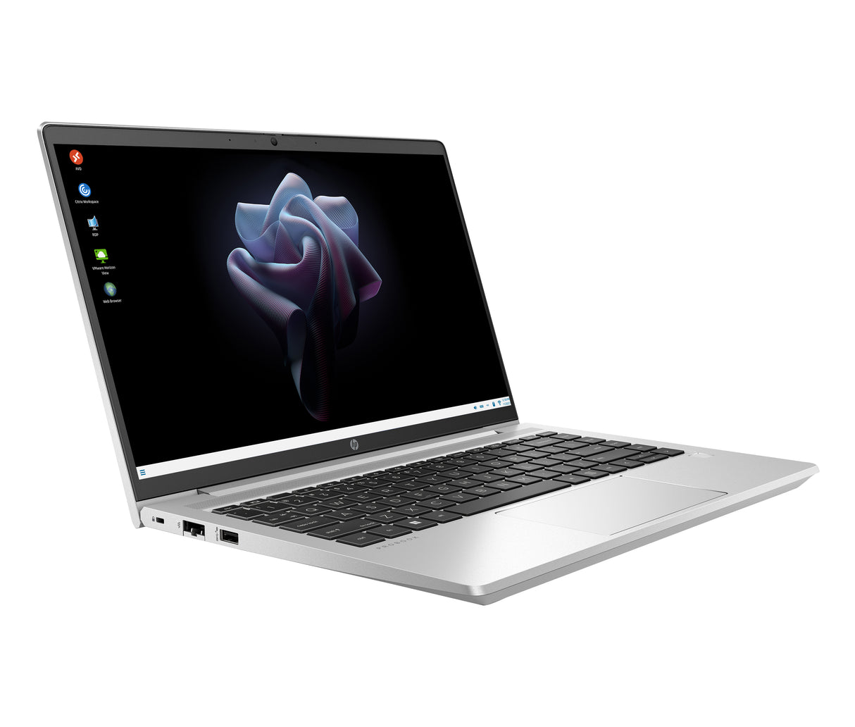HP Pro mt440 G3 Intel® Celeron® 7305 Mobile thin client 35.6 cm (14") Full HD 16 GB DDR4-SDRAM 256 GB SSD Wi-Fi 6 (802.11ax) HP ThinPro OS Silver