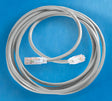 Legrand Clarity CAT6 Modular Patch Cord, 3 ft, Gray