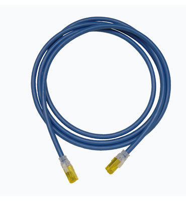 Legrand Clarity CAT6A Modular Patch Cord, 7 ft, Blue