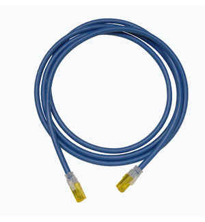 Legrand Clarity CAT6A Modular Patch Cord, 7 ft, Blue