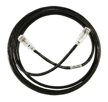 Legrand Clarity CAT5E Modular Patch Cord, 7 ft, Black
