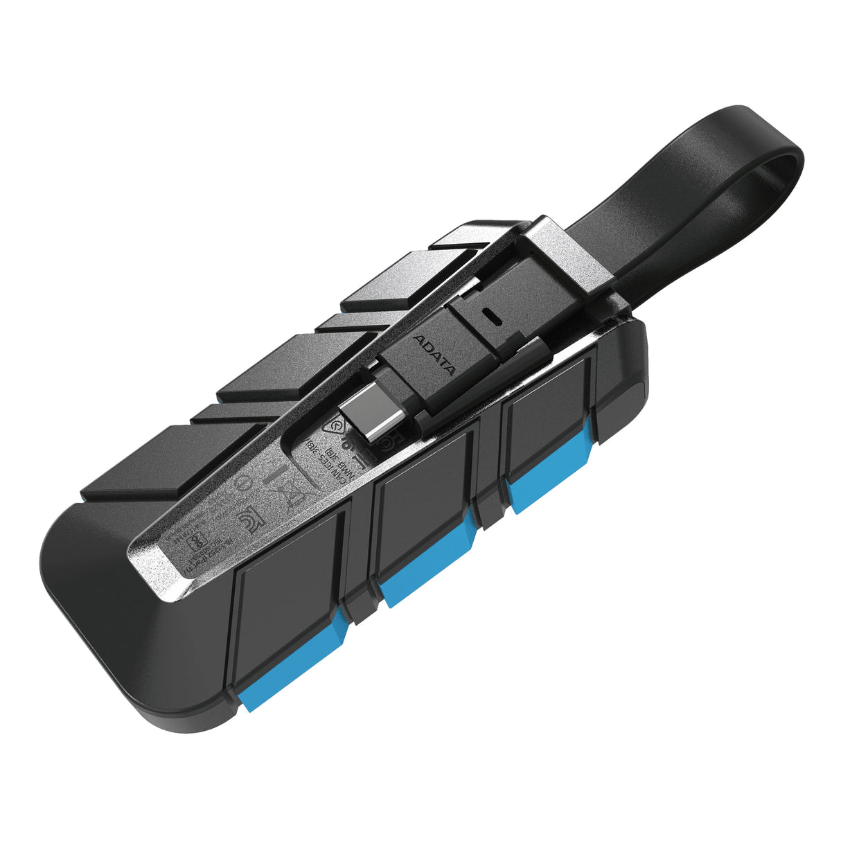 ADATA SC740 1 TB USB Type-C 3.2 Gen 2 (3.1 Gen 2) Black, Blue