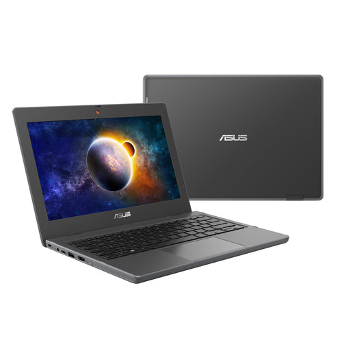 ASUS BR1100FKA-XS04T laptop Intel® Celeron® N N4500 Hybrid (2-in-1) 29.5 cm (11.6") Touchscreen HD 4 GB DDR4-SDRAM 128 GB eMMC Wi-Fi 5 (802.11ac) Windows 10 Pro Grey
