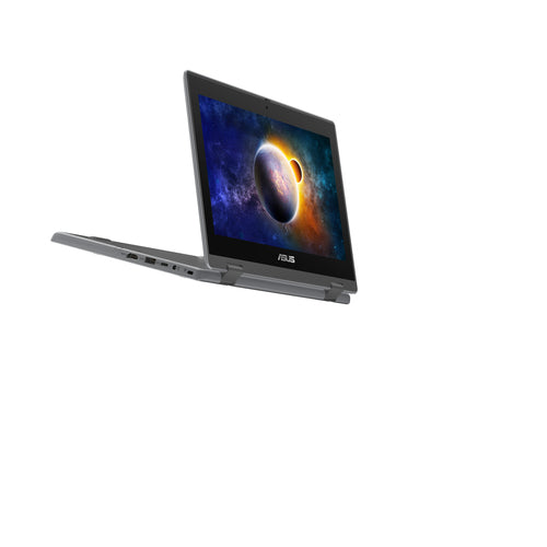 ASUS BR1100FKA-XS04T laptop Intel® Celeron® N N4500 Hybrid (2-in-1) 29.5 cm (11.6") Touchscreen HD 4 GB DDR4-SDRAM 128 GB eMMC Wi-Fi 5 (802.11ac) Windows 10 Pro Grey