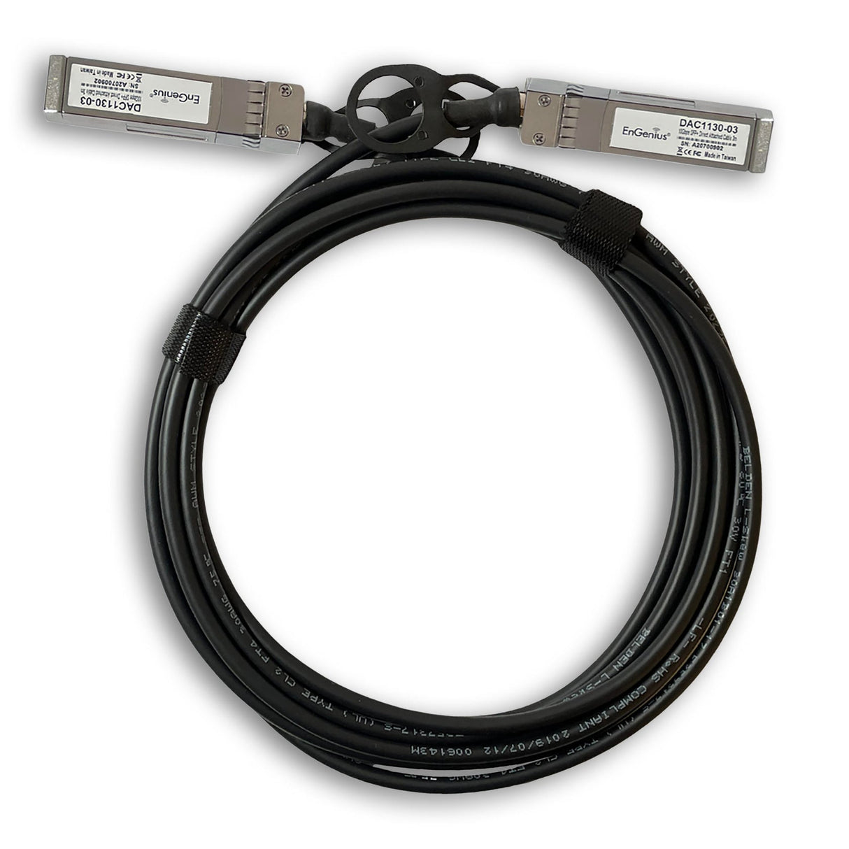 EnGenius DAC1130-03 InfiniBand/fibre optic cable 3 m SFP+ DAC Black