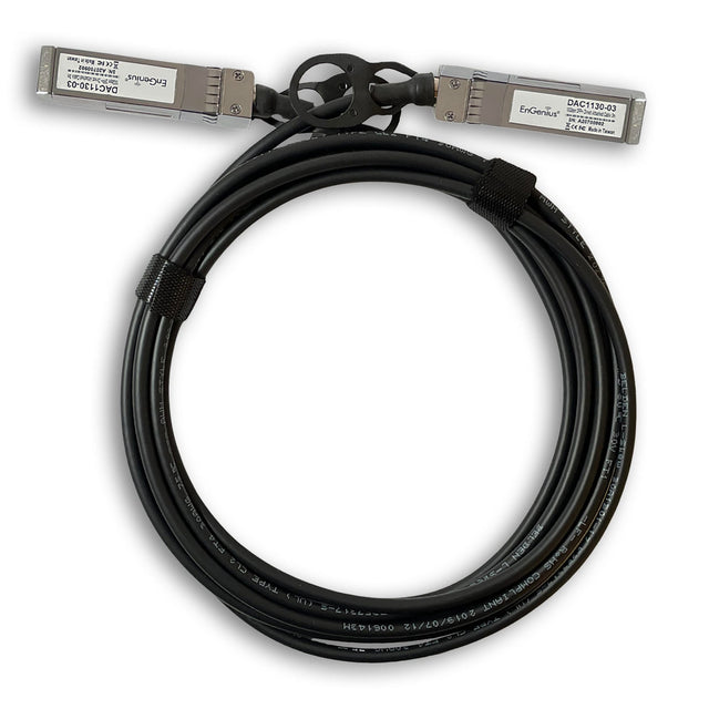 EnGenius DAC1130-03 InfiniBand/fibre optic cable 3 m SFP+ DAC Black