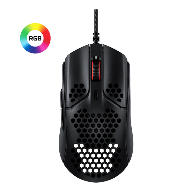 HyperX Pulsefire Haste mouse Gaming Ambidextrous USB Type-A Optical 16000 DPI