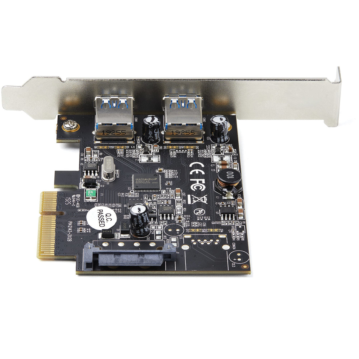 StarTech.com 2-Port USB PCIe Card with 10Gbps/port - USB 3.2 Gen 2 Type-A PCI Express 3.0 x4 Host Controller Expansion Card - Add-On Adapter Card - Full/Low Profile - Windows & Linux