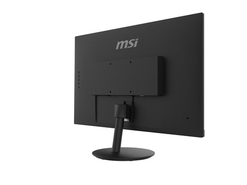 MSI Pro MP271 27 Inch Monitor, Full HD (1920 x 1080), 75Hz, IPS, 5ms, HDMI, VGA, Built-in Speakers, Anti-Glare, Anti-Flicker, Less Blue light, TÜV Certified, VESA, Kensington, Black
