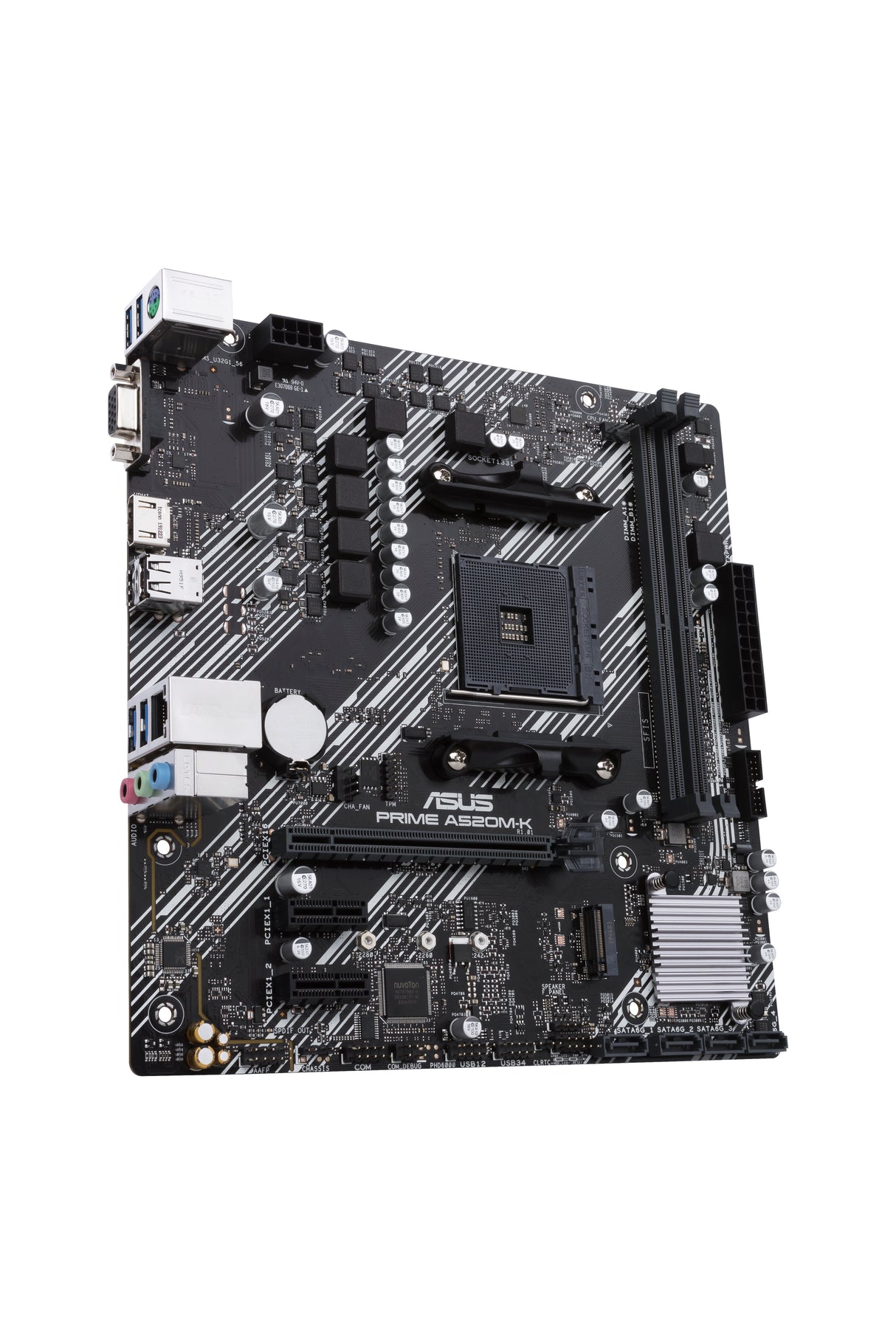 ASUS PRIME A520M-K AMD A520 Socket AM4 micro ATX