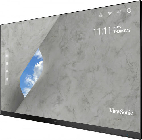 Viewsonic LD108-121 Signage Display 2.74 m (108") Direct view LED (DVLED) Black