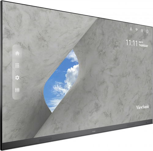 Viewsonic LD108-121 Signage Display 2.74 m (108") Direct view LED (DVLED) Black