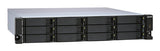 QNAP TL-R1200S-RP storage drive enclosure HDD/SSD enclosure Black, Grey 2.5/3.5"