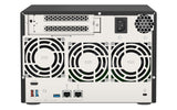 QNAP TVS-675 NAS Tower ZhaoXin KaiXian KX-6000 KX-U6580 8 GB DDR4 0 TB QuTS hero Black