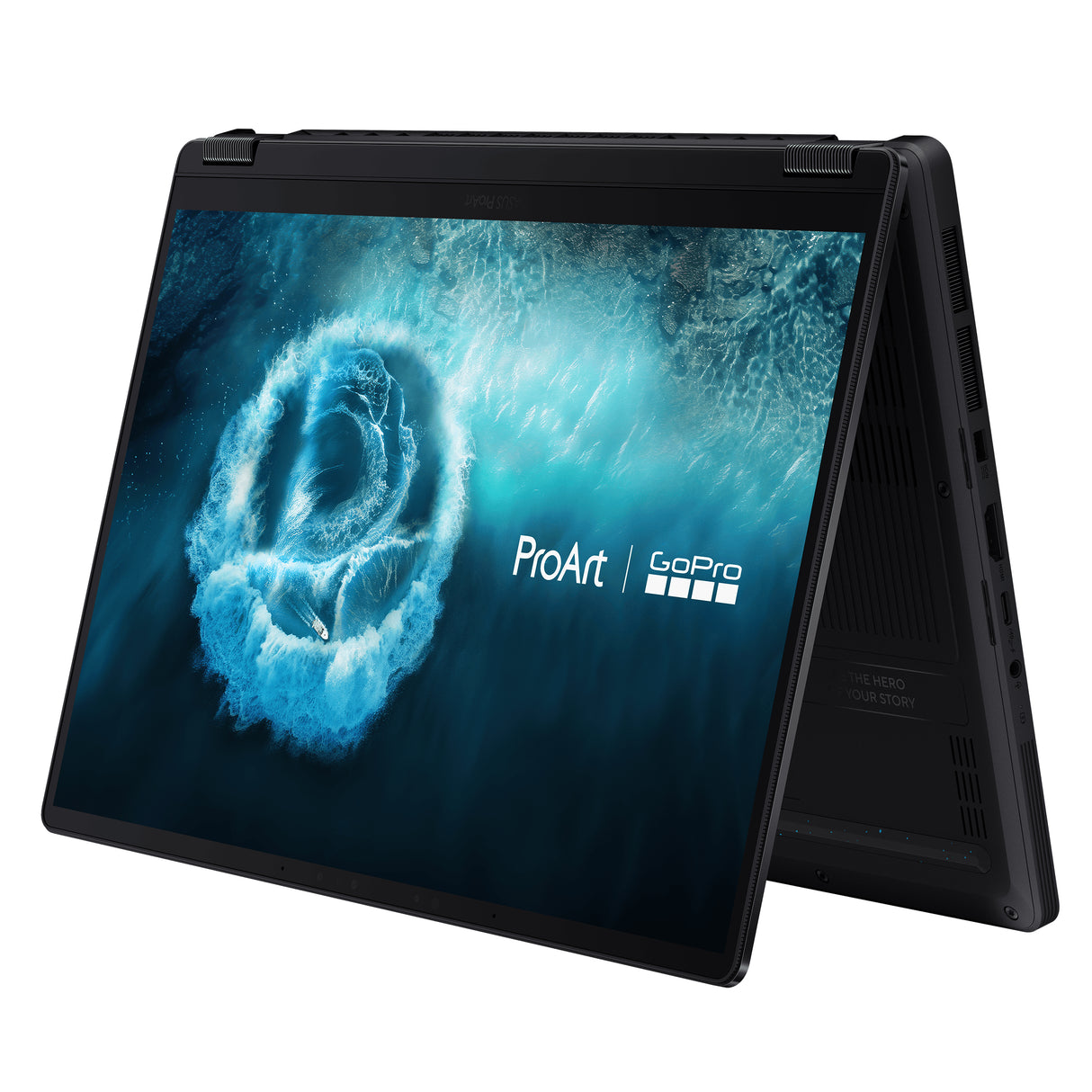 ASUS ProArt GoPro Edition PX13 HN7306EAC-DB91T-CA Copilot+ PC AMD Ryzen™ AI Max+ 395 Hybrid (2-in-1) 33.8 cm (13.3") Touchscreen 3K 128 GB LPDDR5x-SDRAM 1 TB SSD Wi-Fi 7 (802.11be) Windows 11 Home Black