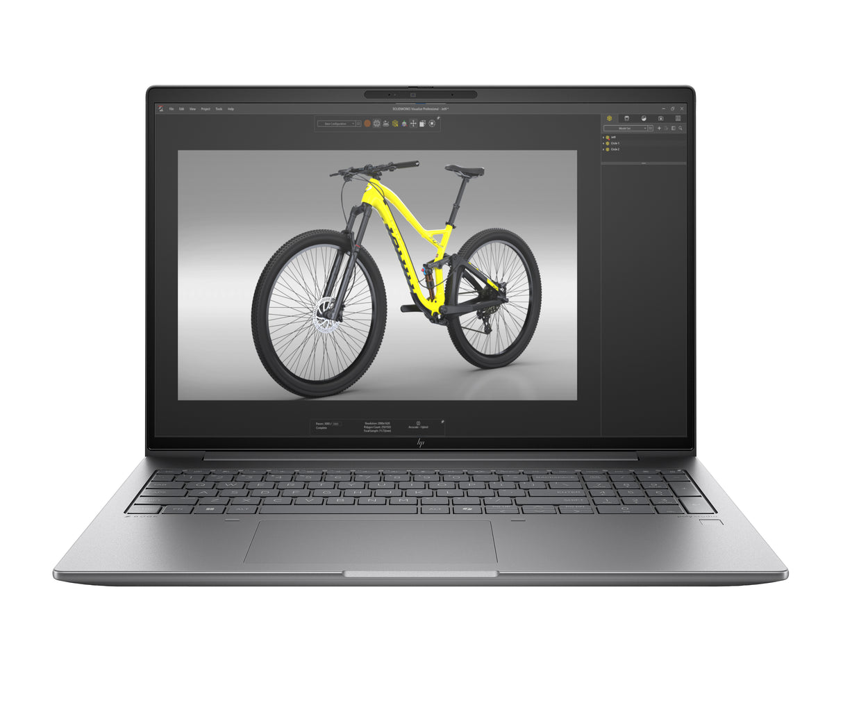 HP ZBook Power G11 A AMD Ryzen™ 7 8845HS Mobile workstation 40.6 cm (16") WUXGA 32 GB DDR5-SDRAM 1 TB SSD NVIDIA RTX 2000 Ada Wi-Fi 6E (802.11ax) Windows 11 Pro Grey