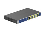 NETGEAR GS524PP Unmanaged Gigabit Ethernet (10/100/1000) Power over Ethernet (PoE) Grey