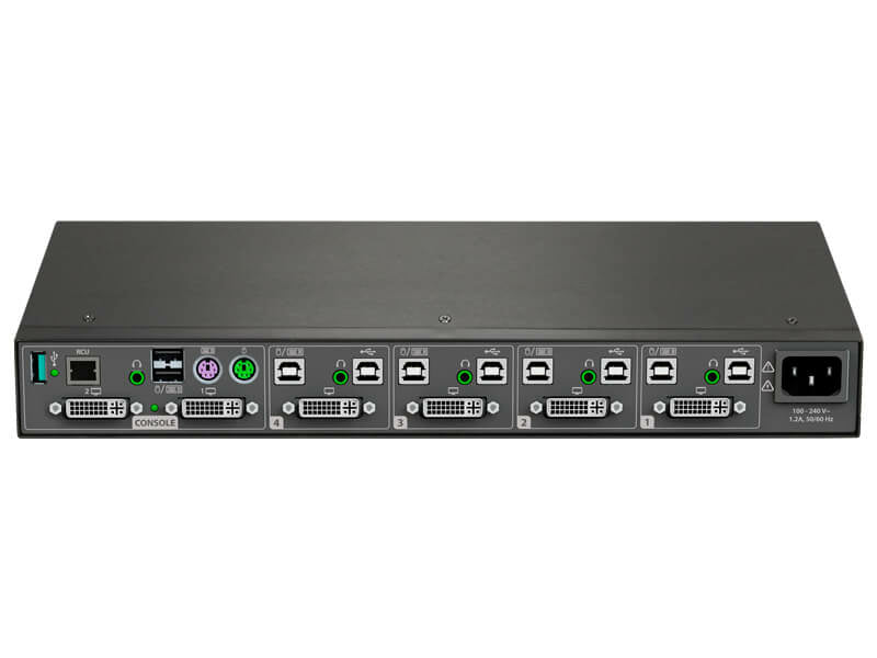 Vertiv SCM145DPH-400 KVM switch Black