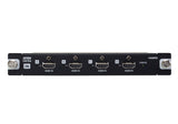 ATEN VW784 video wall processor Black, Green, Metallic 17.71 W