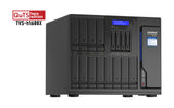 QNAP TVS-h1688X NAS Tower Intel® Xeon® W-1250 32 GB DDR4 0 TB QuTS hero Black